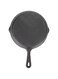 Multifunctional Frying Pan Skillet, Seasoned Cast iron Skillet, Even Heating Nonstick Frying Pan Cast Iron Pie Pans with Anti Scald Handle, Baking Pan for Grill, Oven, Induction Cooker, 4 Sizes(10cm)