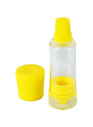 JANNAH 3 IN 1 Portable Silicone Oil Bottle Brush Heat Resistant for Pastry, Baking &amp; BBQ