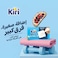 كيري مربعات جبنة كريمية غنية بالبروتين 24 قطعة، 400 جم