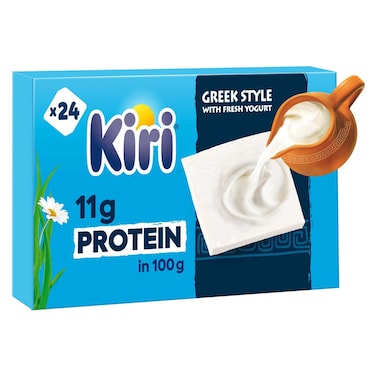 Kiri Protein Cream Cheese Squares 24 portions, 400g