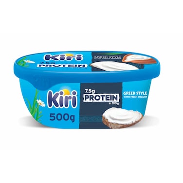 Kiri Protein Cream Cheese Spread Tub 500g