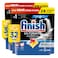 Finish Ultimate Dishwasher Tablets, Lemon Sparkle Scent, 2x More Cleaning Power, 64 Tabs