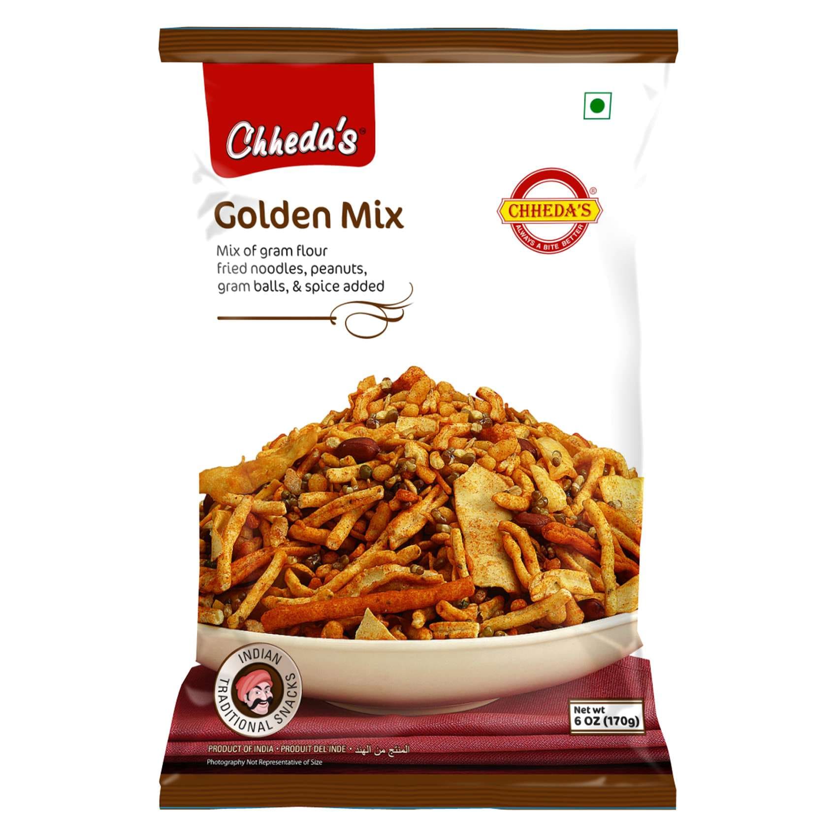 Buy Chheda's Golden Mix Snacks, 170g Online | Carrefour UAE