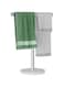 Blemoacha Towel Rack,T Shape Freestanding Towel Racks for Bathroom,Organizer Countertop Hand Towels Stand,Kitchen Vanity Marble Plinth Towel Holder,304 Stainless Steel Towel Bar