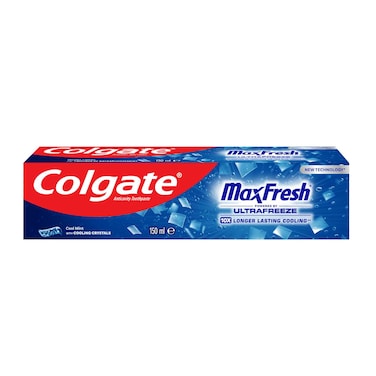 Colgate Max Fresh Cool Mint Blue Gel Toothpaste 150ml