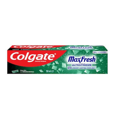 Colgate Max Fresh Clean Mint Green Gel Toothpaste 150ml