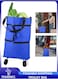 Collapsible Reusable Foldable Trolley Grocery Shopping Tote Bag