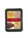 Non-Stick Small Baking Tray 21.5Cm X 16.6Cm X 1.5Cm - Black
