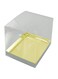 PVC Gift Boxes Transparent Boxes in Golden and Silver 12 Pack Perfect for Gift Wrapping Party Favors Weddings Birthdays and Special Occasions (8X8X8 CM)