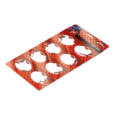 Miraculous Ladybug A4 Name Label, 2 Sheet