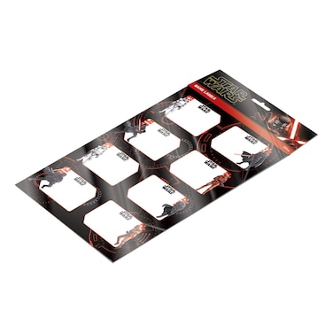 Star Wars A4 Name Label, 2 Sheet