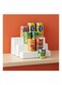 Shelf Steps Can And Bottle Organizer, 3 Shelf , White, 50267 White 32x34.3x16.5cm