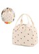 Azonee Lunch Bag, Cute Corduroy Lunch Tote Bags Reusable Insulated Lunch Box Large Capacity Reusable Insulated Cooler for Work Picnic or Travel (Corduroy strawberry)