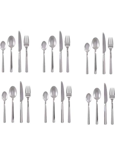 Winsor 24-Piece Stainless Steel Cutlery Set With Stand WR7000-24