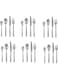 Winsor 24-Piece Stainless Steel Cutlery Set With Stand WR7000-24