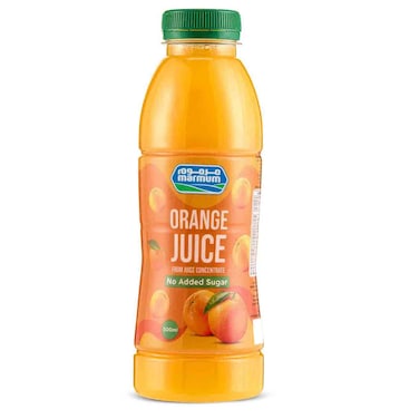 Marmum Orange Juice No Added Sugar, 500ml