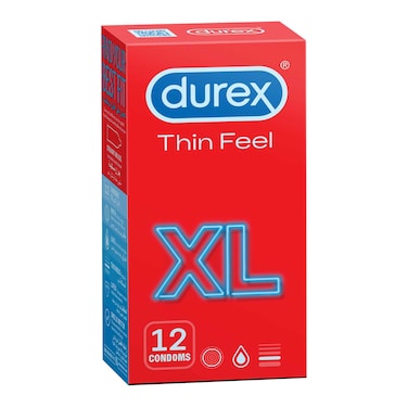 Durex Thin Feel X-Large Condoms 12s