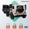 Lovely Baby Mercedes-Benz Powered Riding Jeep for Kids LB G63DLX, Car w/ Remote-Control Best Gift 1-6 Yrs - White