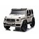 Lovely Baby Mercedes-Benz Powered Riding Jeep for Kids LB G63DLX, Car w/ Remote-Control Best Gift 1-6 Yrs - White