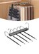 Multifunctional Pants Rack, Space Saving Closet Clothes Rack 5 Tier Multifunctional Pants Rack, Closet Organizer for Clothes Pants Scarf Tie