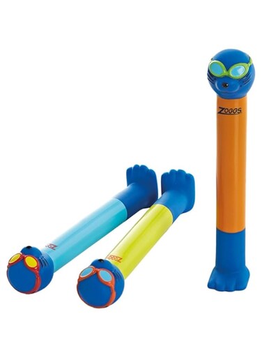 Zoggs Children's Zoggy Sinking Dive Sticks Pool Toy and Game