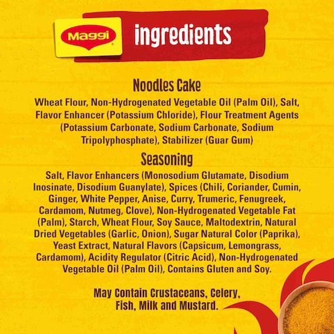 Nestle Maggi 2 Minute Hot And Spicy Noodles 78g