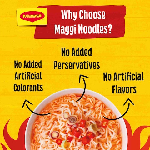 Nestle Maggi 2 Minute Hot And Spicy Noodles 78g