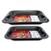 Betty Crocker, 2 Pcs Roaster Pan Set, Large/Medium, Non-stick
