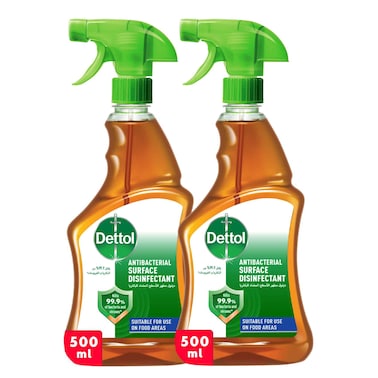 ديتول بخاخ مطهر للأسطح 500 ملل حزمة من