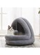 TOMVAES Cat Bed for Indoor Cats, Pet Tent Soft Cave Bed for Dogs and Small Cats, 2 in 1 Machine Washable Cat Beds, Super Soft Pet Supplies, Anti-Slip &amp; Water-Resistant Bottom