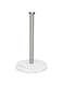 NearMoon Standing Paper Towel Holder, Kitchen Paper Towel Holder, Bathroom Countertop, Standard or Jumbo Roll Paper (with Marble Base, Brushed Nickel)