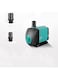 ZEKAROUL Submersible Pump, Ultra-Quiet Multifunctional Aquarium Water Pumps 300Gph 600L/H 10W with 2 Nozzles 4.6ft Power Cord for Aquarium Fish Tank Pond Hydroponics Garden