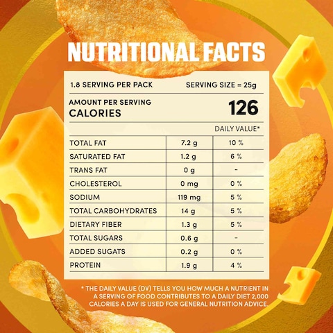 Lay&rsquo;s French Cheese Potato Chips 45g