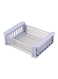 Over Sink Dish Drying Rack Silver/Grey