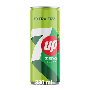 7UP Zero Can 330ml