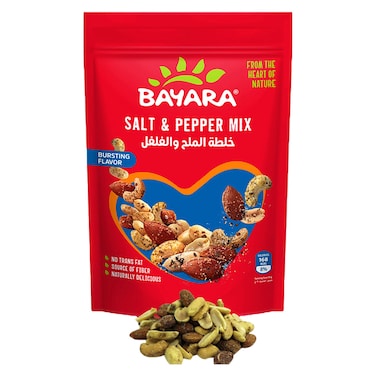 Bayara Salt and Pepper Mix Nuts, 200g