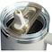 40 oz Insulated Travel Tumbler with Handle and Straw Lid, Leak Resistant Reusable Mug, Cream