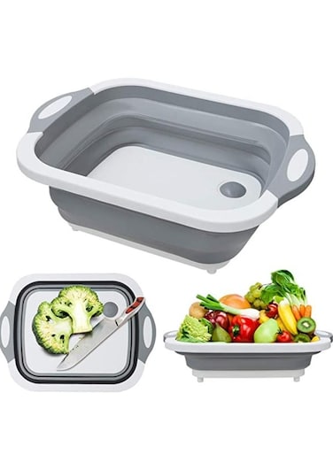 Cutting Board Grey 41.5x11x30cm