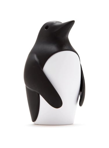 Refrigerator Deodorizer, Baking Soda Fridge Deodorizer, Add Baking Soda Reusable Cute Kitchen Gadgets (Black + White，1 Pcs)