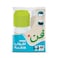 Fun Coffee Time Paper Grab &amp; Go Hot Cups With Sleeves And Lid White And Green 473ml 10 PCS