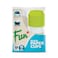 Fun Coffee Time Paper Grab &amp; Go Hot Cups With Sleeves And Lid White And Green 473ml 10 PCS