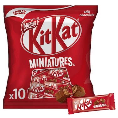 Nestle KitKat Miniatures Milk Chocolate, 110g