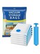 Vacuum storage bags 7-Piece 70x100cm Reusable Compression Bags, Space Saver with Free Hand Pump for Clothes, Bedding, Duvets, Blankets &amp; Travel