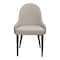 Jeffcoco Furniture,Grey Luxury Dining Chair,Italy Design,Reading Chair,Desk Chair For Relax Indoor,Grey Frame Leather Seat Chair For Home Office Furniture