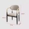 Jeffcoco Furniture,Cream Luxury Arm Chair,Dining Chair,Reading Chair,Desk Chair For Relax Indoor,Gold Frame Leather Chair For Office Furniture Cream Color