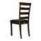 Jeffcoco Furniture Dining Chair,Brown Oak Wood Chair Wooden Furniture For Resturant Shop,Interior Design Simple Home Furniture (Chair)