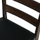 Jeffcoco Furniture Dining Chair,Brown Oak Wood Chair Wooden Furniture For Resturant Shop,Interior Design Simple Home Furniture (One Chair)