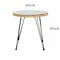 Jeffcoco Furniture Outdoor Hand-made rattan bacony Set,coffee Table,Dining Chair,Garden Chair Relax,interior Design,Italy Style home reading chair with cusion (Set Of 3)