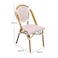 Jeffcoco Furniture bamboo relax chair for bacony,outdoor,coffee shop,restaurant chair,home chair,dining chair,retro style,wedding chair (Brown)