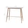 Jeffcoco Furniture 1.2m High Bar Table and Bar Stool Set For Bar Counter Home Kitchen Dining Room (Bar Table One Piece)